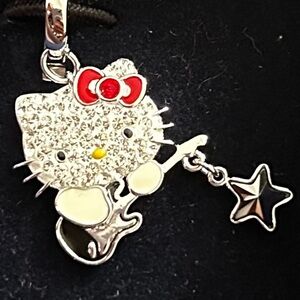 New SWAROVSKI HELLO KITTY GUITAR CHARM 1161307